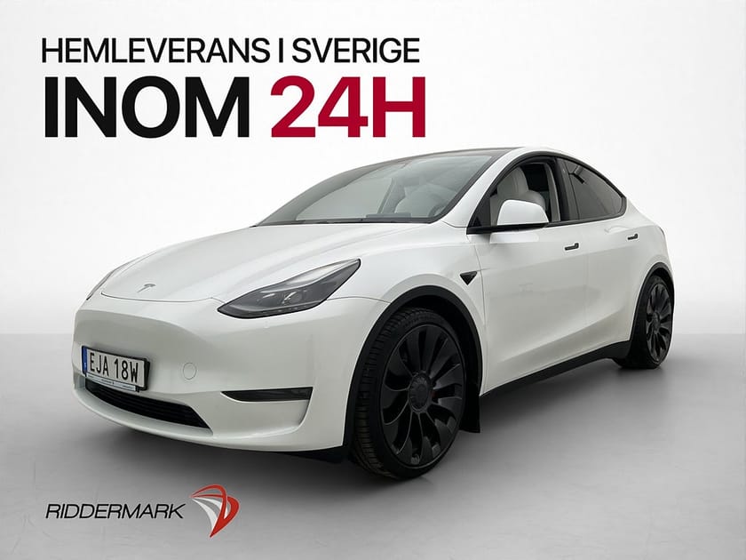 Bild 4 av Tesla Model Y Performance Pano Värmepump Drag Kamera MOMS