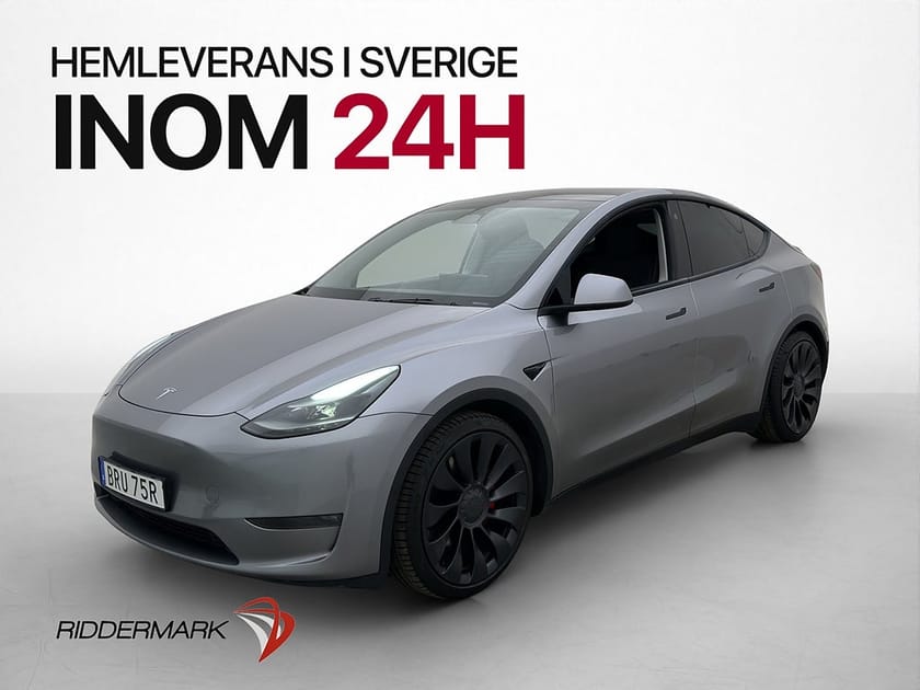 Bild 4 av Tesla Model Y Performance AWD Dragkrok AP Pano Värmare 360°