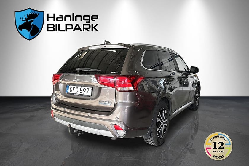 Bild 4 av Mitsubishi Outlander PHEV CVT Business / Euro 6 / KAMKEDJA