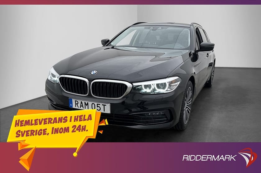 Bild 3 av BMW 520d Touring 520 190hk Sport line HiFi Kamera CarPlay Drag