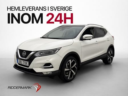 Nissan Qashqai 1.3 160hk Tekna Pano 360° Kamera Navi