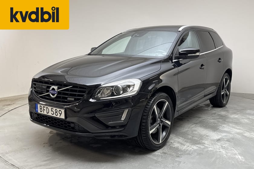 Bild 1 av Volvo XC60 D5 AWD Black R (230hk) Läder Panorama