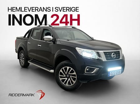 Nissan Navara Dubbelhytt Tekna 2.3dCi 4WD Värm Drag 360°  Diff Taklucka