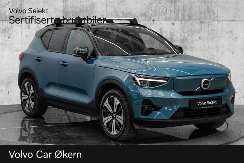 Bilde 1 av Volvo XC40 Recharge Twin El. Plus 408Hk. Hengerfeste!
