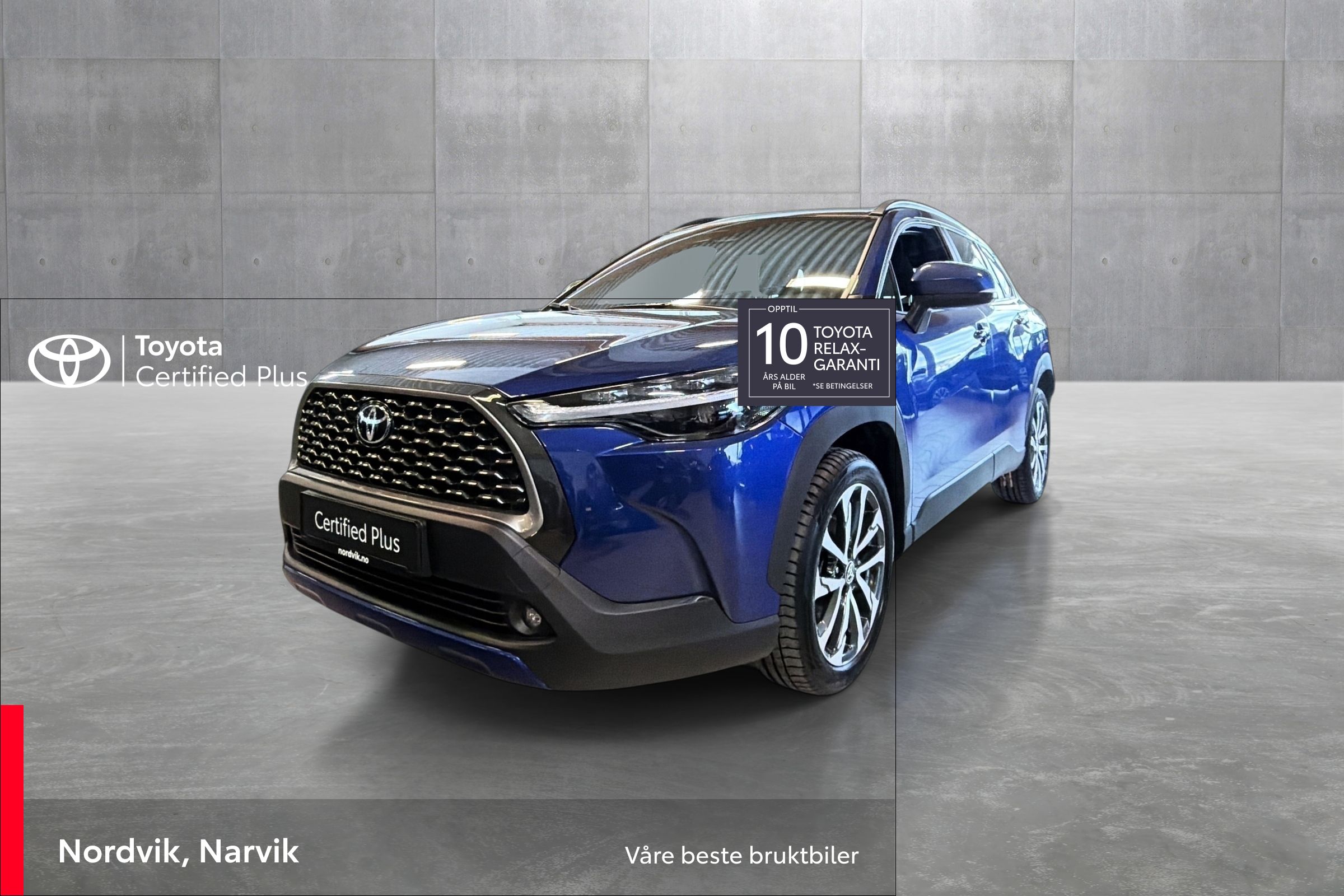 Brukt Toyota Corolla Cross 2.0 hybrid