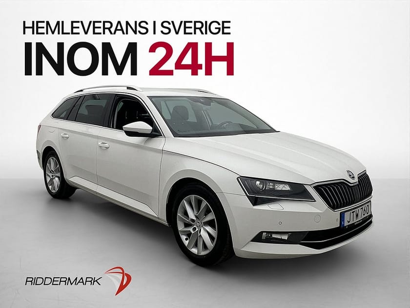 Bild 1 av Škoda Superb Kombi Skoda 2.0 TDI 4x4 Business Drag Canton Kamera Värmare