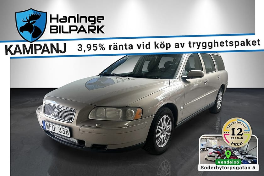 Bild 1 av Volvo V70 2.4 BUSINESS SUPERDEAL 3.95% DRAG / FARTHÅLLARE