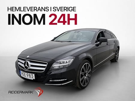 Mercedes-Benz CLS 350 CDI BE 4MATIC Shooting Brake 4M H/K D-Värm Skinn Kamera T-Lucka