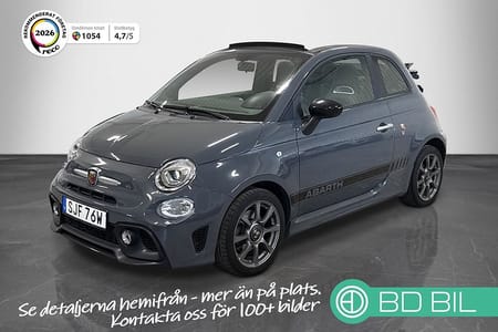 Abarth 595C 1.4 T-JET 16V 145HK SKALSTOLAR FÅ BRUKARE