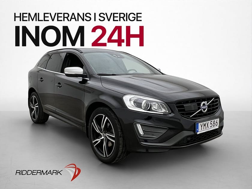 Bild 1 av Volvo XC60 D4 AWD Classic R-Design Pano VOC Värm Skinn Drag