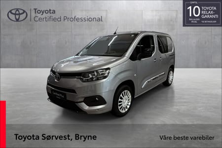 Toyota ProAce City Kort L1 1.5 Diesel 130 Automat Comfort Plus