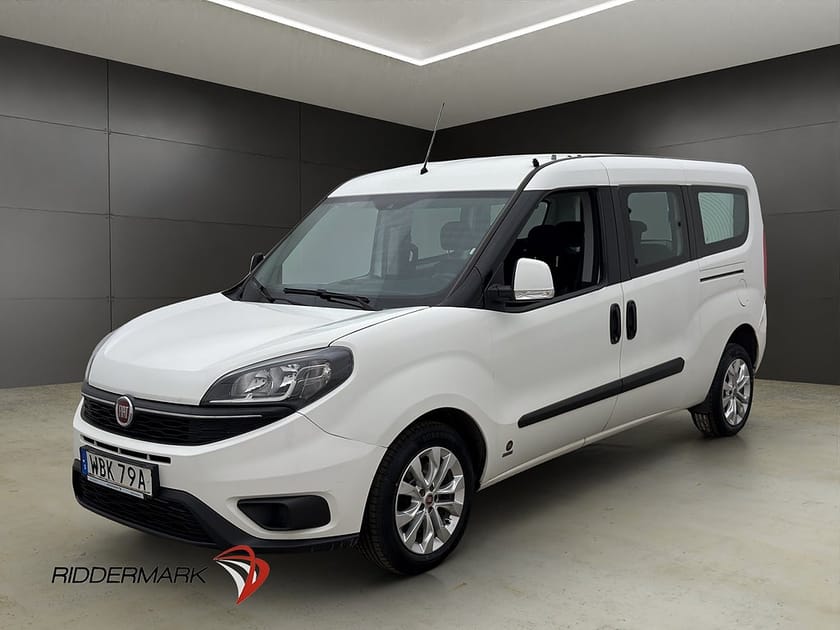 Bild 1 av Fiat Doblò Van Kombi Lång 105hk PDC Bluetooth 5-Sits MOMS