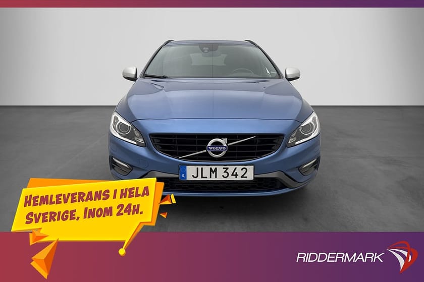 Bild 2 av Volvo V60 D4 AWD R-Design VOC Värmare Kamera Navi Dragkrok