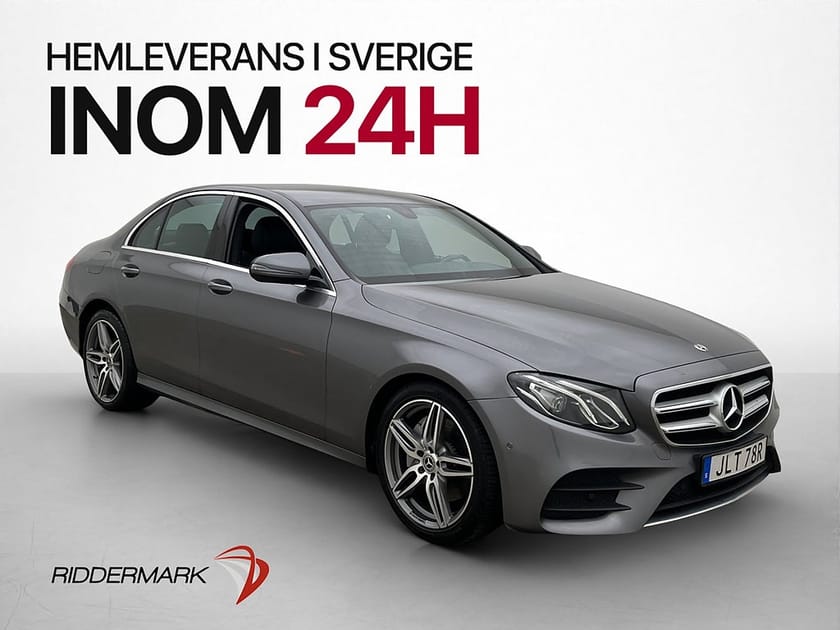 Bild 3 av Mercedes-Benz E 200 d Fleet AMG Line Kamera Wide Navi Halvskinn