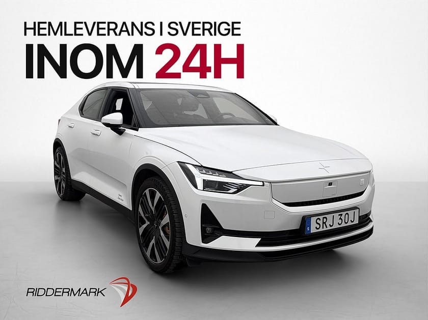 Bild 1 av Polestar 2 Long Range Dual Motor Performance H/K 360° Pano MOMS