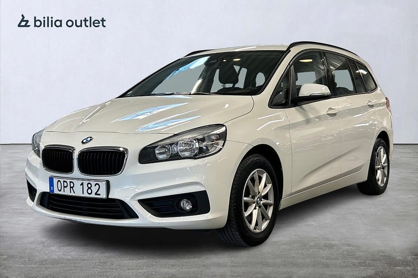 Bild 1 av BMW 218i Gran Tourer Advantage 7-sits 136hk Rattvärm P-sensor