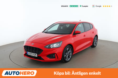 Ford Focus 1.0 EcoBoost ST-Line / Backkamera, Rattvärme, CarPlay