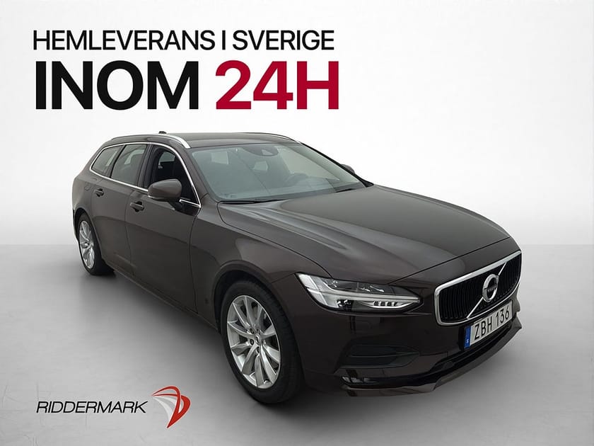 Bild 1 av Volvo V90 T4 190hk Momentum Värmare Kamera Navi Bluetooth