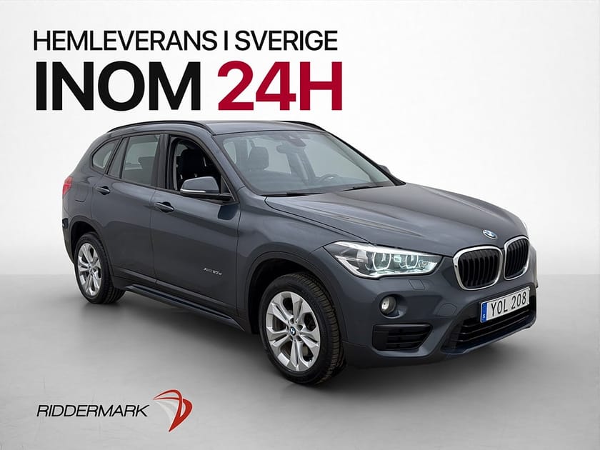 Bild 1 av BMW X1 xDrive20d 190hk Sport line M-Värmare Drag Bluetooth