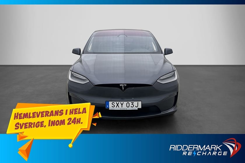 Bild 2 av Tesla Model X 670hk AWD Luftfjädring YOKE AP Svensksåld Drag