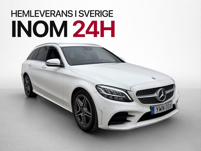 Bild 3 av Mercedes-Benz C 200 T 184hk AMG Drag Kamera Halvskinn