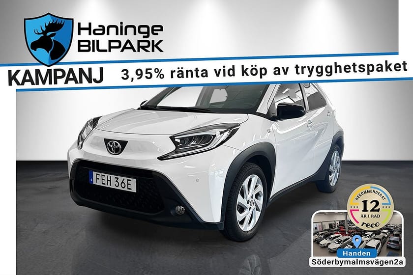 Bild 1 av Toyota Aygo X 1.0 VVT-i Play SUPERDEAL 3.95% / PDC / FARTHÅLLARE