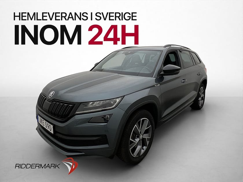 Bild 3 av Škoda Kodiaq 7-Seater Skoda TSI 4x4 Sportline 7-Sits Cockpit Canton Drag