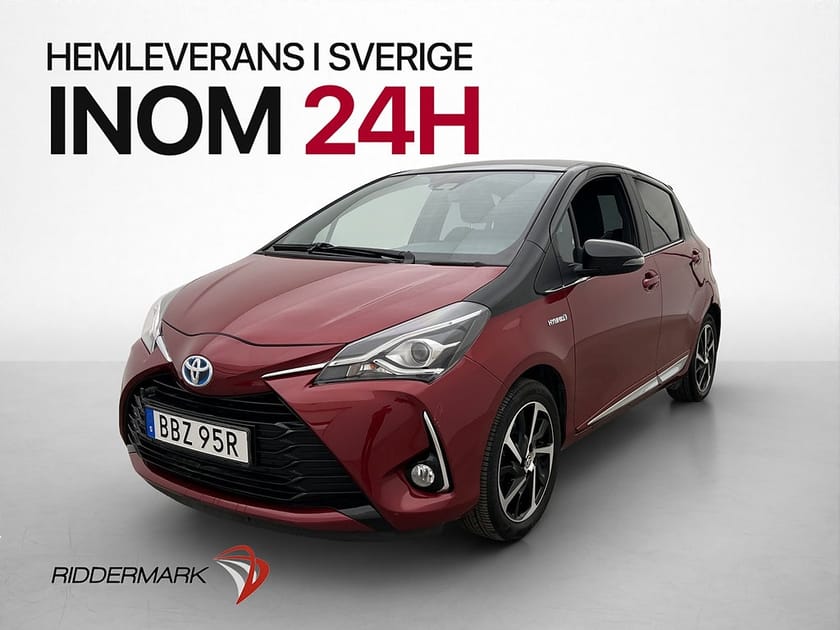 Bild 3 av Toyota Yaris Hybrid Executive Kamera Farthållare En-Brukare