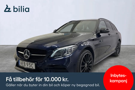 Mercedes-Benz C 220 T d 4MATIC AMG Night Edition / Drag / D-värm