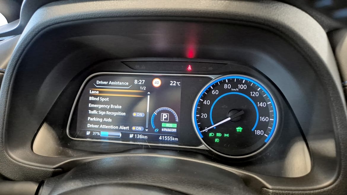 Nissan Leaf e+, 217hp, 2022
