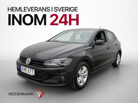 Volkswagen Polo 1.0 TSI 95hk Dragkrok P-Sensorer Bluetooth