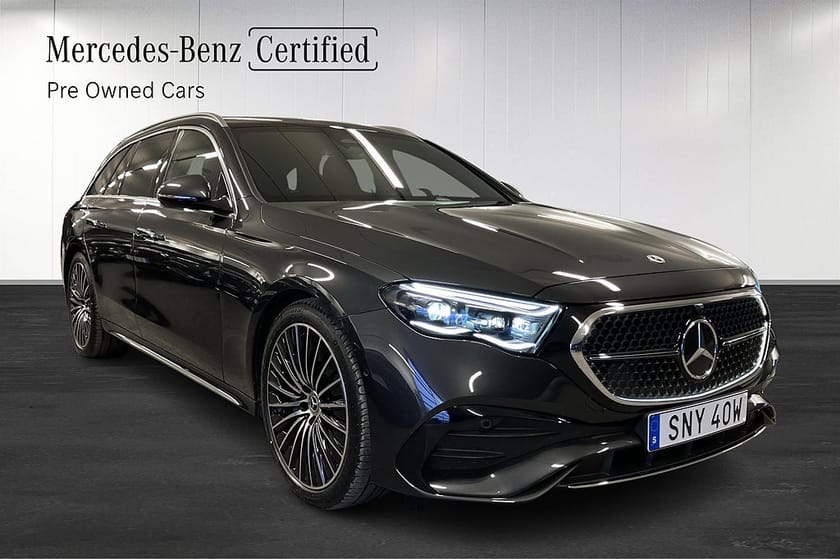 Bild 2 av Mercedes-Benz E 300 de 4MATIC T AMG Line Drag Adaptiv Farthållare