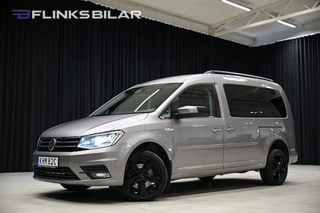 Volkswagen Caddy Maxi Life 7-Seater 4Motion DSG 150HK 7-Sits|LED|Nedlackad|SeUtr!