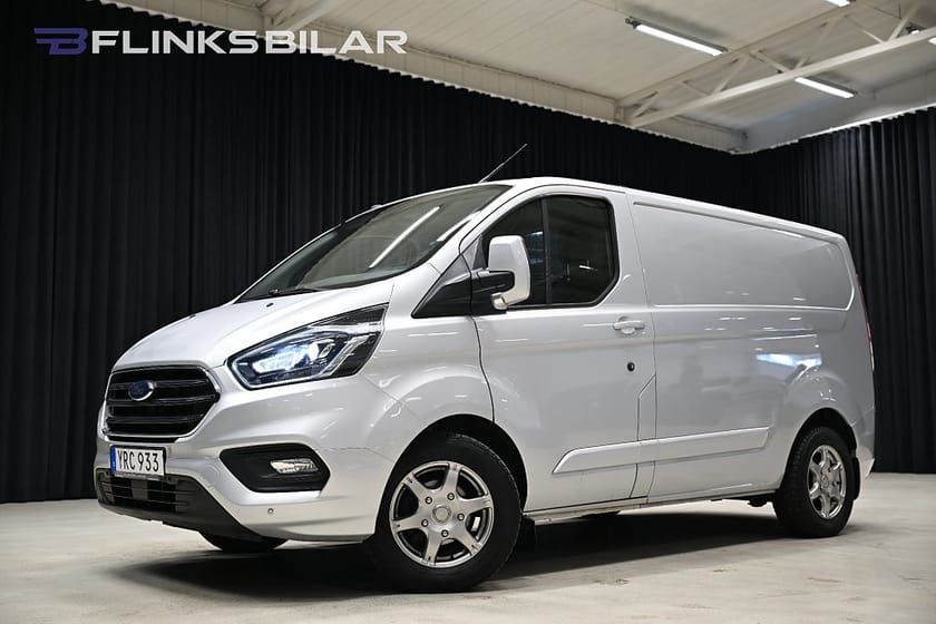 Bild 1 av Ford Transit Custom 280 130HK Automat|Inredd|Drag|Värmare|Backkamera