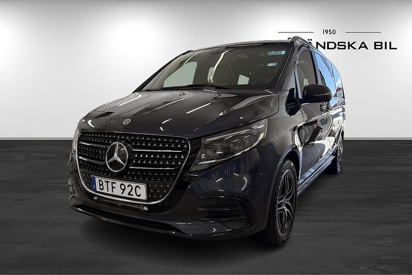 Bild 1 av Mercedes-Benz V 300d 4MATIC 3.2t 9G-Tronic AMG Exclusive Drag 6sits Panorama