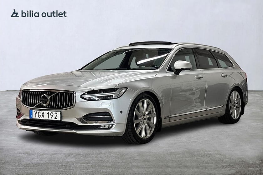 Bild 1 av Volvo V90 D5 AWD Inscription 235hk Pano B&W HuD Navi Drag 360°