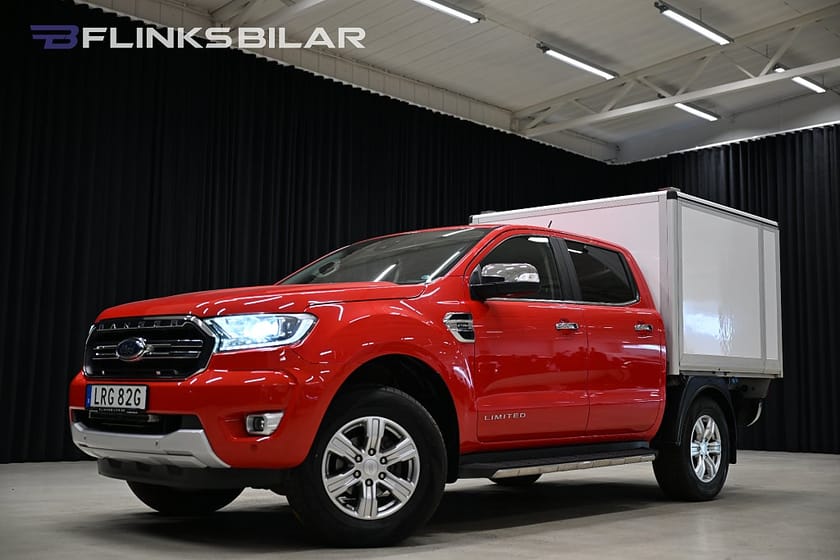 Bild 1 av Ford Ranger Dubbelhytt 213HK Automat|Limited|Dubbelhytt|Kåpa|Drag|Väramre|Moms
