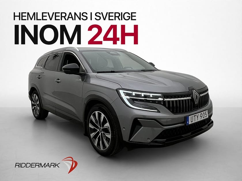 Bild 1 av Renault Espace E-TECH Techno 7-Sits 360° Värm CarPlay Drag