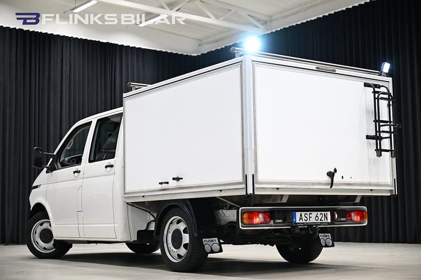 Bild 4 av Volkswagen Transporter Chassi Dubbelhytt 4M 150HK Dubbelhytt|Kåpa|Inredd|Leasbar|Lågmil|Leasbar