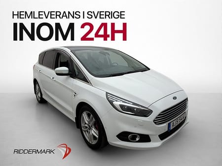 Ford S-Max 2.0 TDCi 210hk 7-Sits Pano Kamera Navigation
