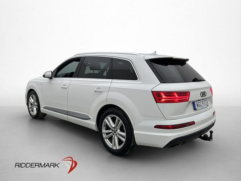 Bild 5 av Audi Q7 3.0 TDI S Line 7-Sits Sv-Optik Luft Kamera Värm Drag
