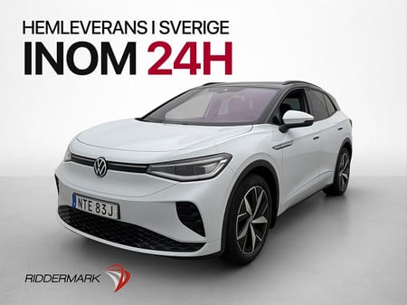 Volkswagen ID.4 GTX 299hk Värmare Drag 360° Halvskinn MOMS