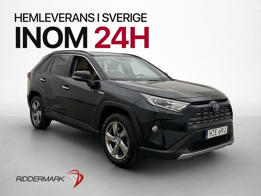 Bild 1 av Toyota RAV4 Hybrid AWD-i 222hk Executive Pano Läder Drag