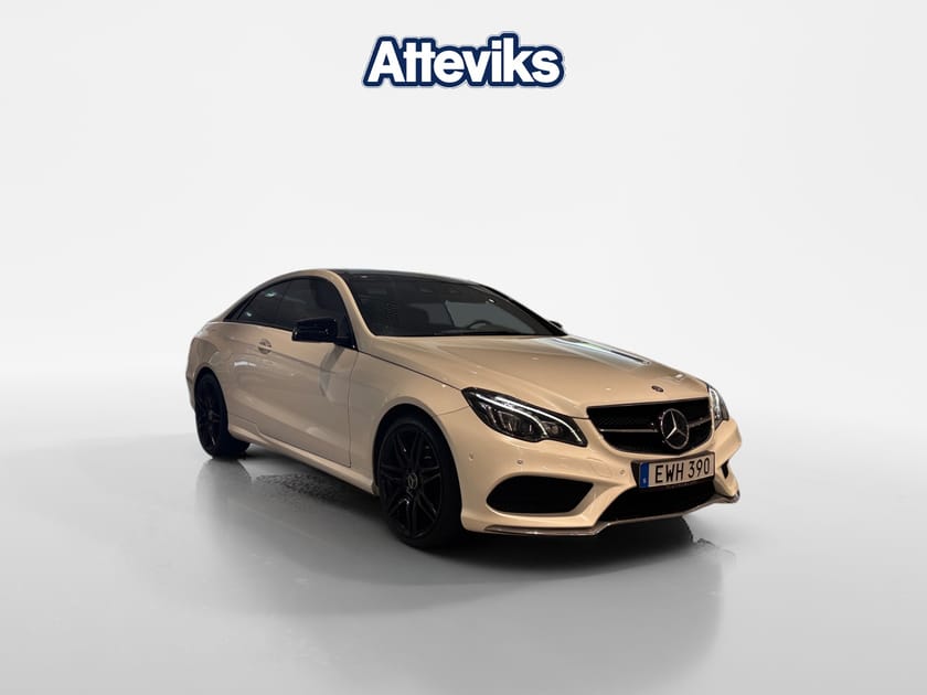 Bild 1 av Mercedes-Benz E 350 BlueTEC Coupé 258Hk/620Nm AMG-Sport (Max Utrustad)