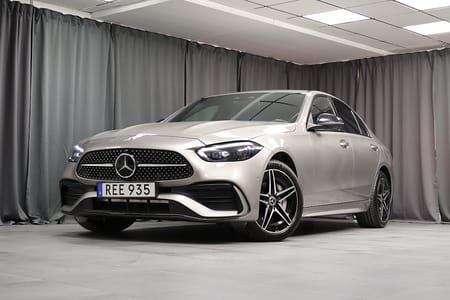 Mercedes-Benz C 300 e AMG Premium Night 360 Drag Rattvärme Keyless