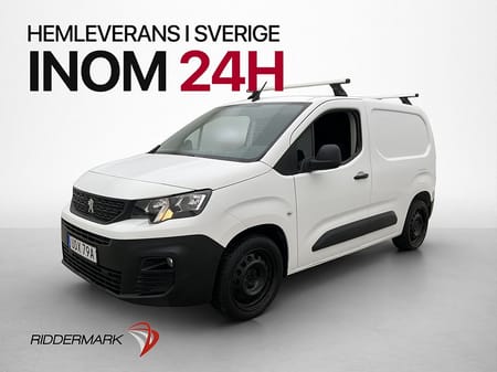Peugeot Partner L1 Ny-Kamrem Värmare PDC Dragkrok 3-Sits MOMS