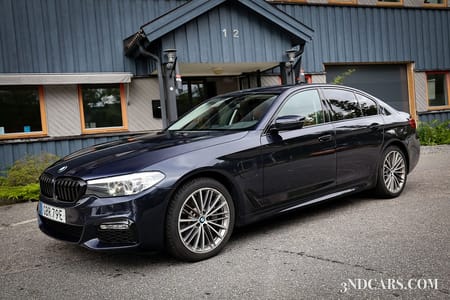 BMW 530e iPerformance Sedan M-Sport exteriör Steptronic  Euro 6