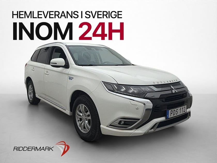 Bild 1 av Mitsubishi Outlander PHEV Fleet Halvskinn Kamera Adap-fart