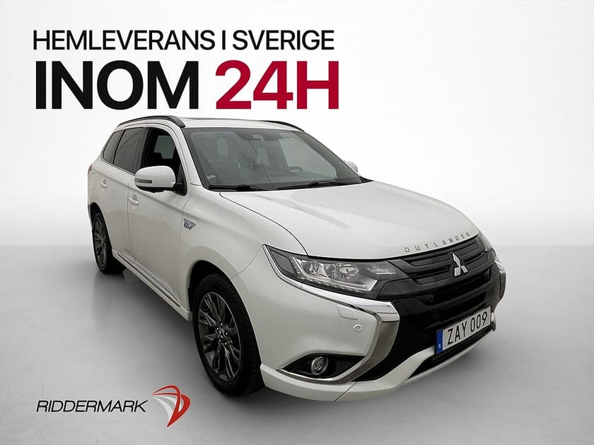 Bild 3 av Mitsubishi Outlander PHEV AWD Edt 100 T-Lucka 360° Skinn