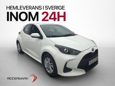 Toyota Yaris Hybrid Active Backkamera 360:- skatt Bluetooth